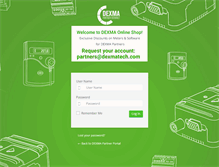 Tablet Screenshot of partners.dexmatech.com
